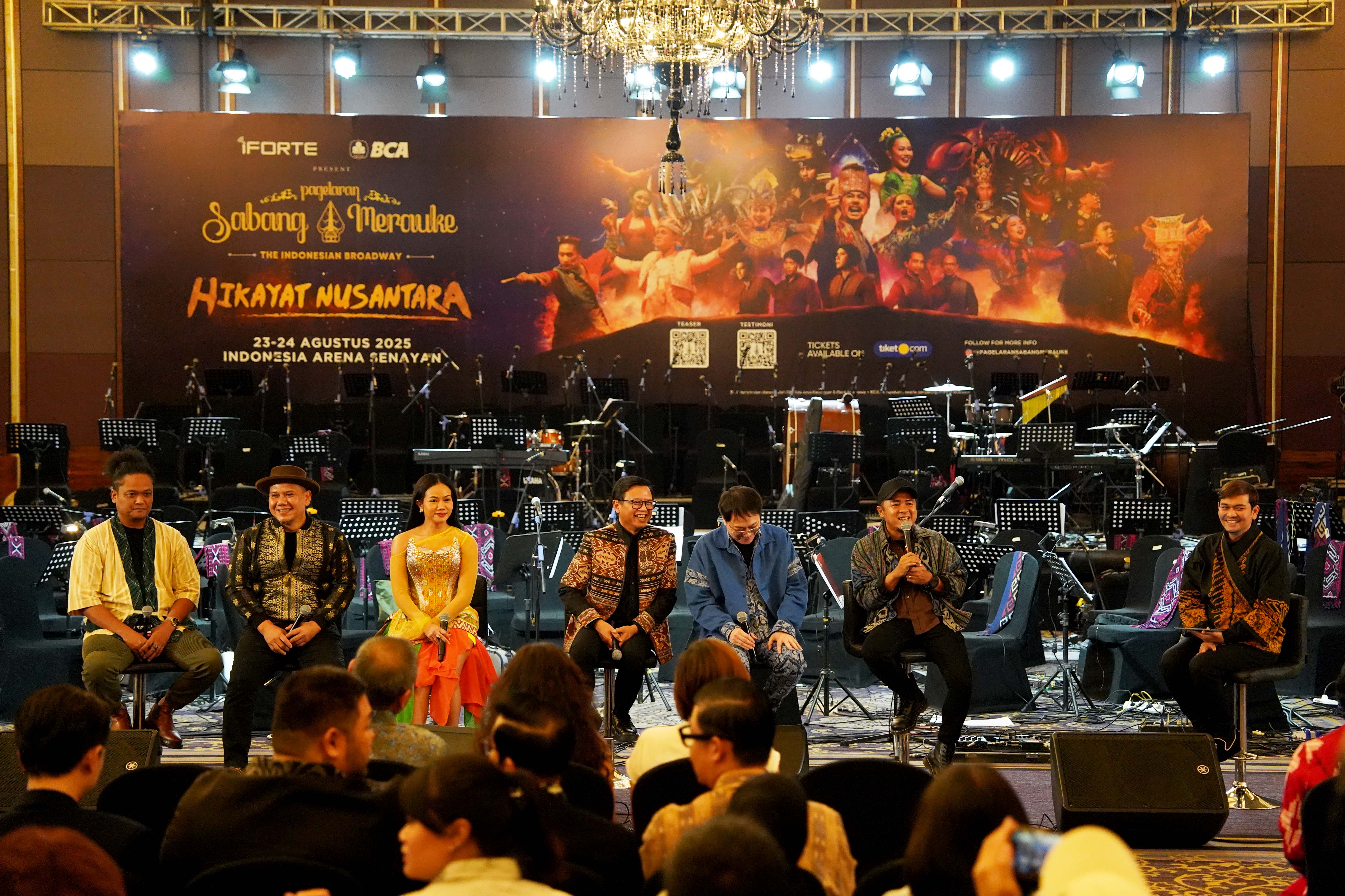 Pagelaran Sabang-Merauke 2025 Hadir di Indonesia Arena: Yura dan Padi Reborn Ramaikan "Hikayat Nusantara"